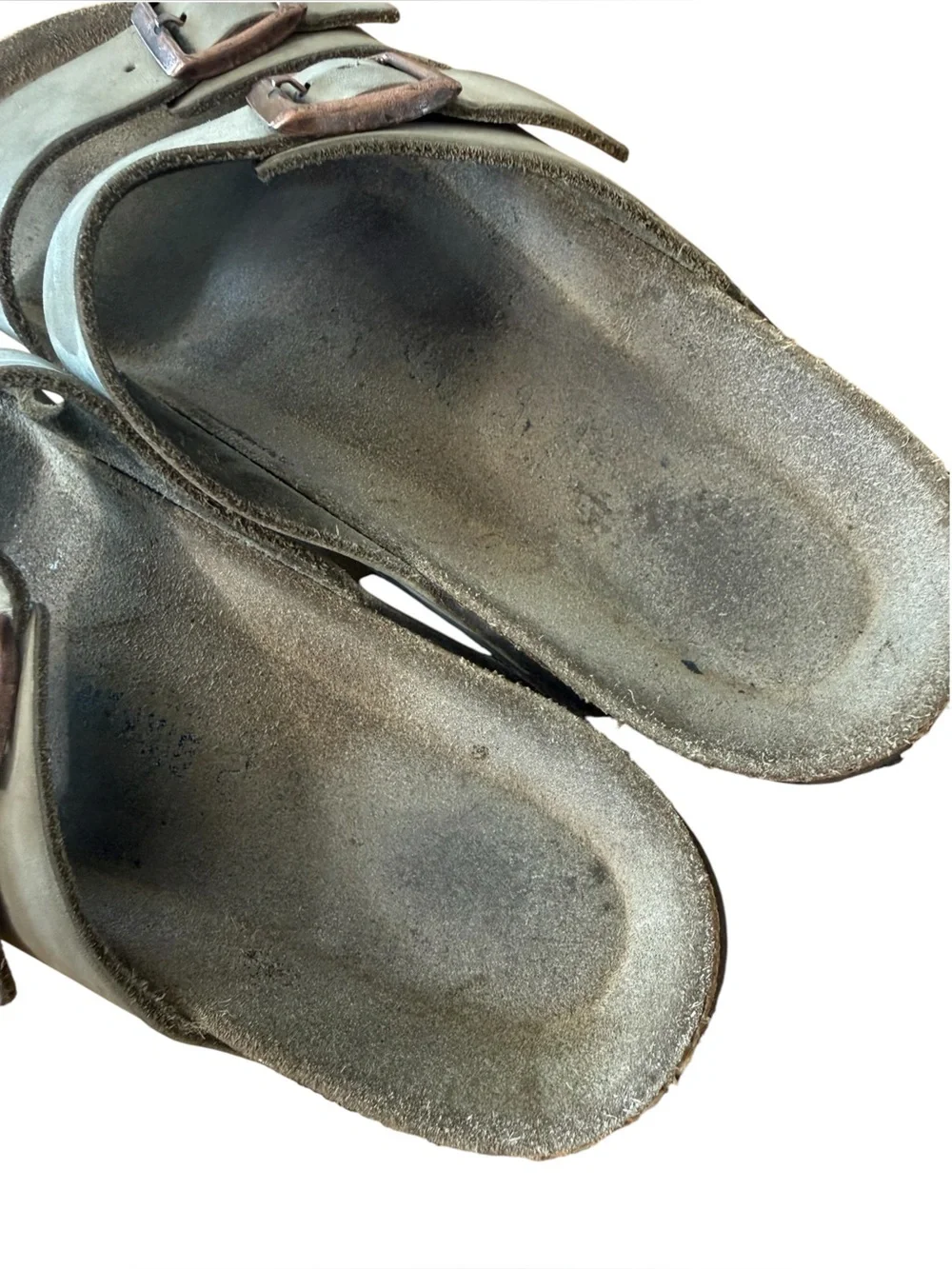 Birkenstock Arizona Two-Strap Sandals in Taupe Size EU 41 Narrow US Men’s 8